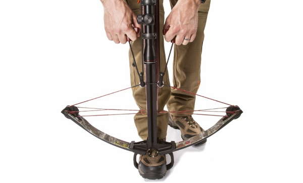 Crossbow Rope Cocking Device