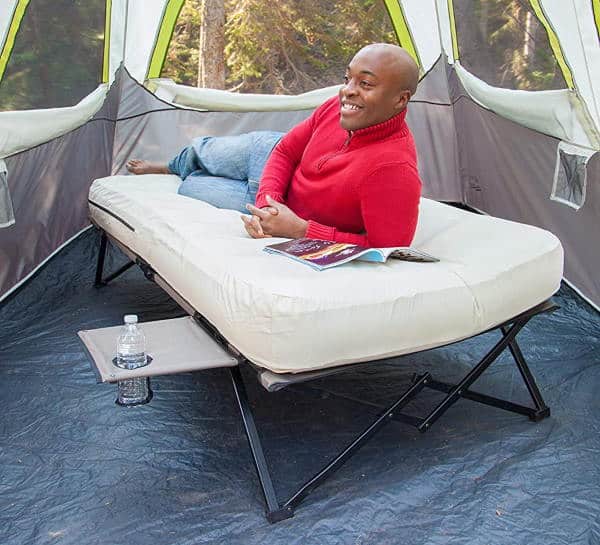 Coleman Camping Cot with Air Mattress
